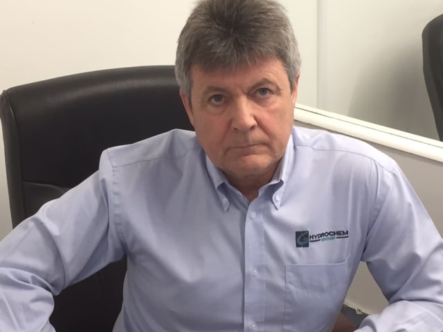 Hydrochem team go back to school to make sure systems are safe for the new term