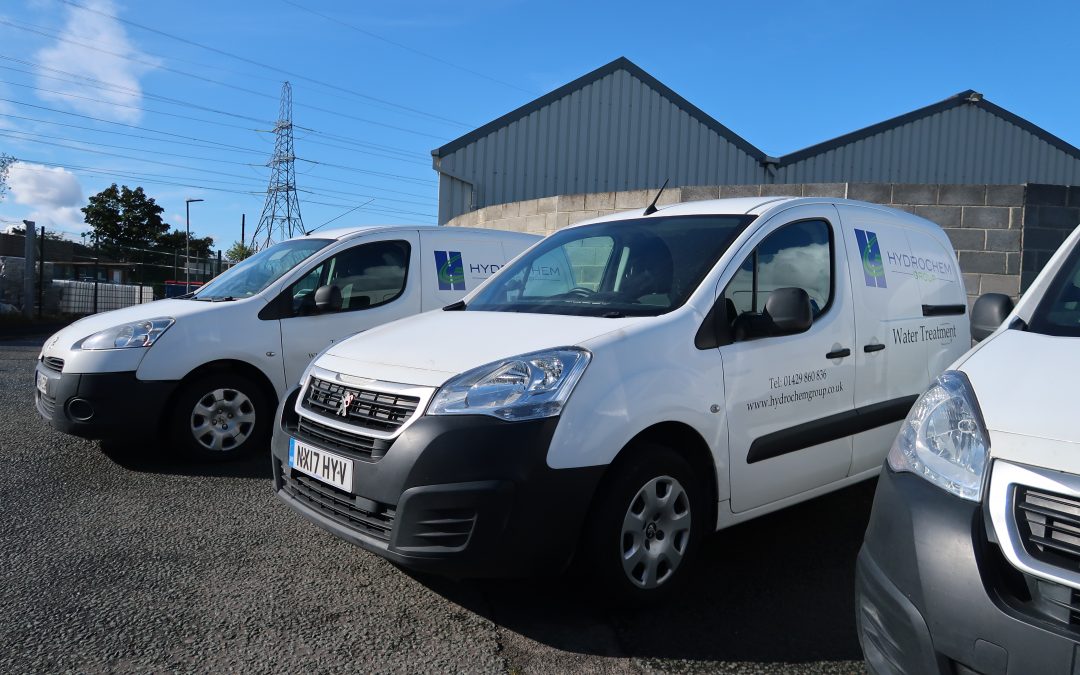 Four new engineers boost  HydroChem’s UK team